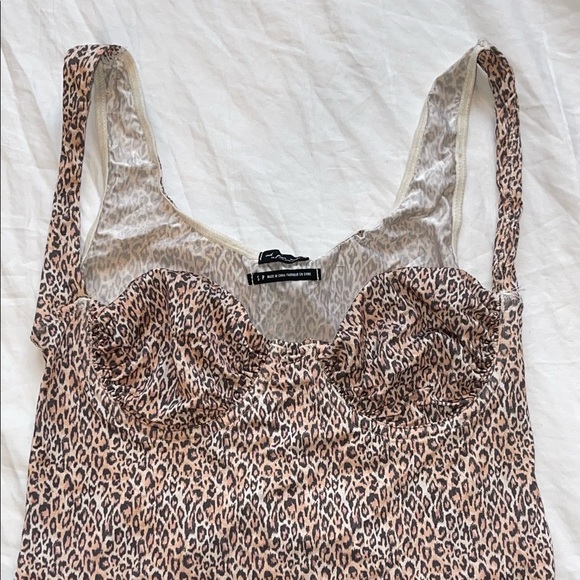Free people Cheetah print body suit. Size small. - Picture 10 of 13